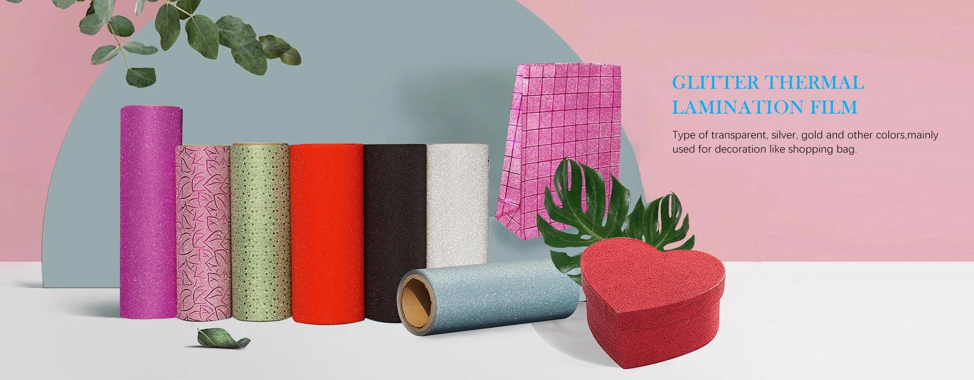 China Glitter Thermal Lamination Film