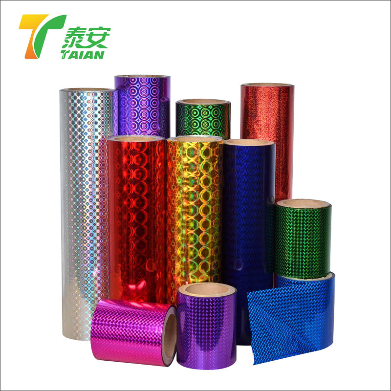 Makukulay na Holographic Thermal Lamination Film Roll