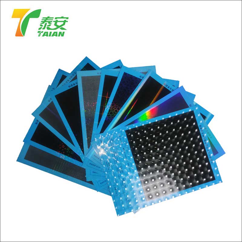 Custom na Transparent na Plastic Holographic Thermal Lamination Film