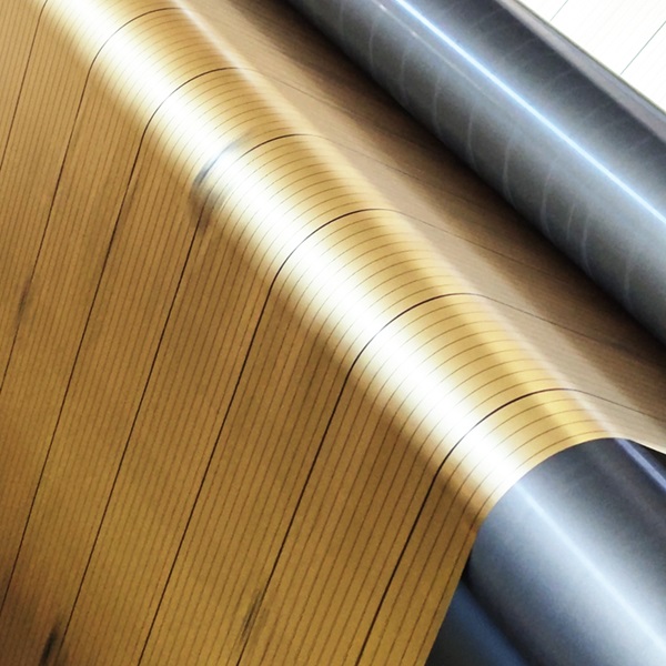 Metalalized printing thermal lamination film