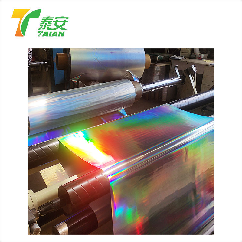 Napi-print na Rainbow Metalized Holographic Thermal Lamination Film